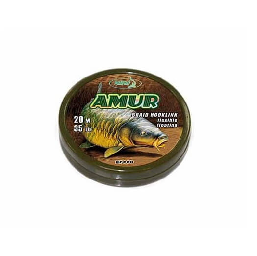 Trenzado Katran Amur 35 lb 20 m - Tienda Carpfishing