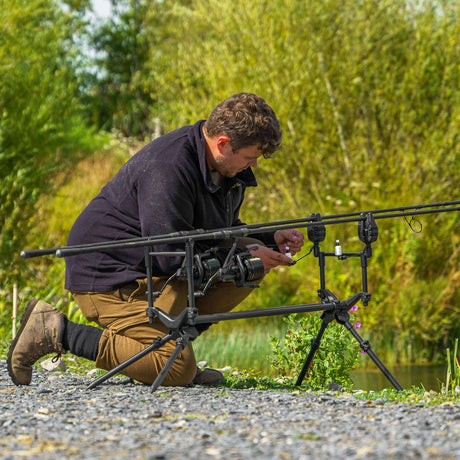 Trípode Avid Carp Revolve 2 - 3 cañas - Tienda Carpfishing