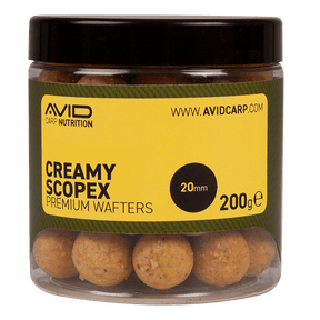 Wafter Avid Carp Premium Creamy Scopex 20 mm - Tienda Carpfishing
