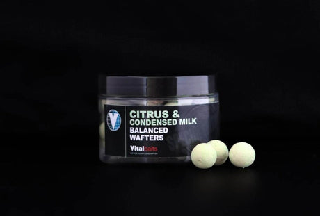 Wafters Vitalbaits Citrus & Cond. Milk Verde 18 mm - Tienda Carpfishing