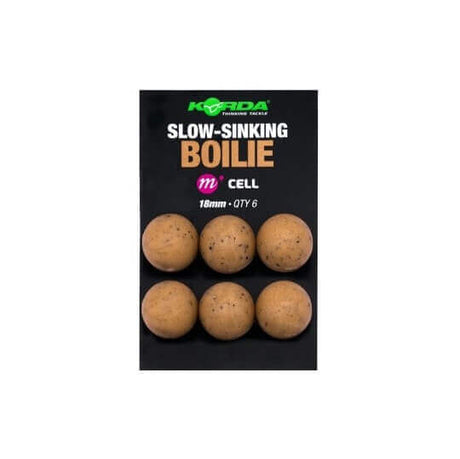 Boilies Slow Sinking Korda Cell 18 mm