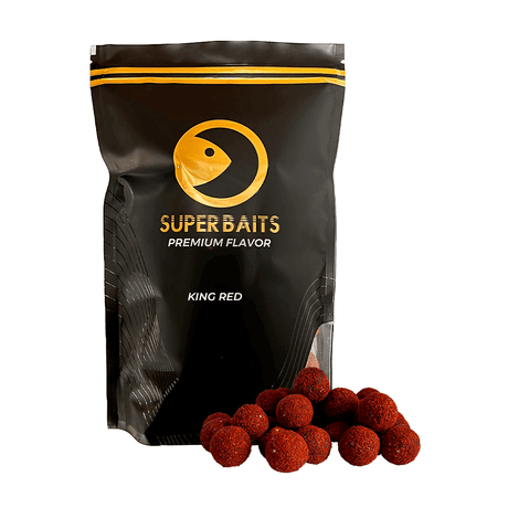 Boilies Superbaits Premium King Red 20 mm