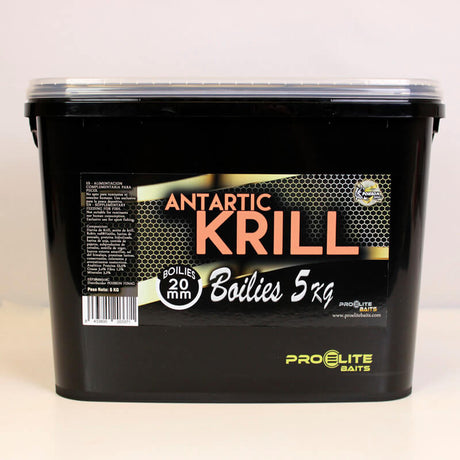 Cubo Pro Elite Baits Boilies Gold Antartic Krill 5 kg