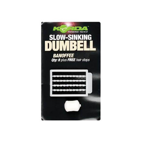 Dumbell Slow Sinking Korda Banoffee 8 mm