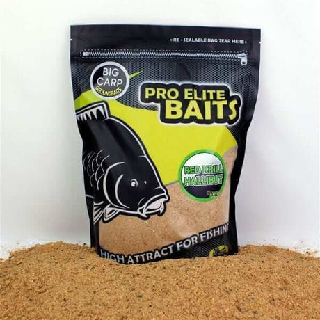 Big Carp Red Krill Hallibut engodo poisson fenag