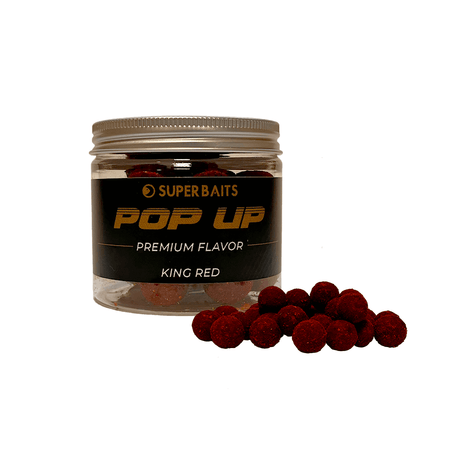 Pop Ups Superbaits Premium 15 mm King Red