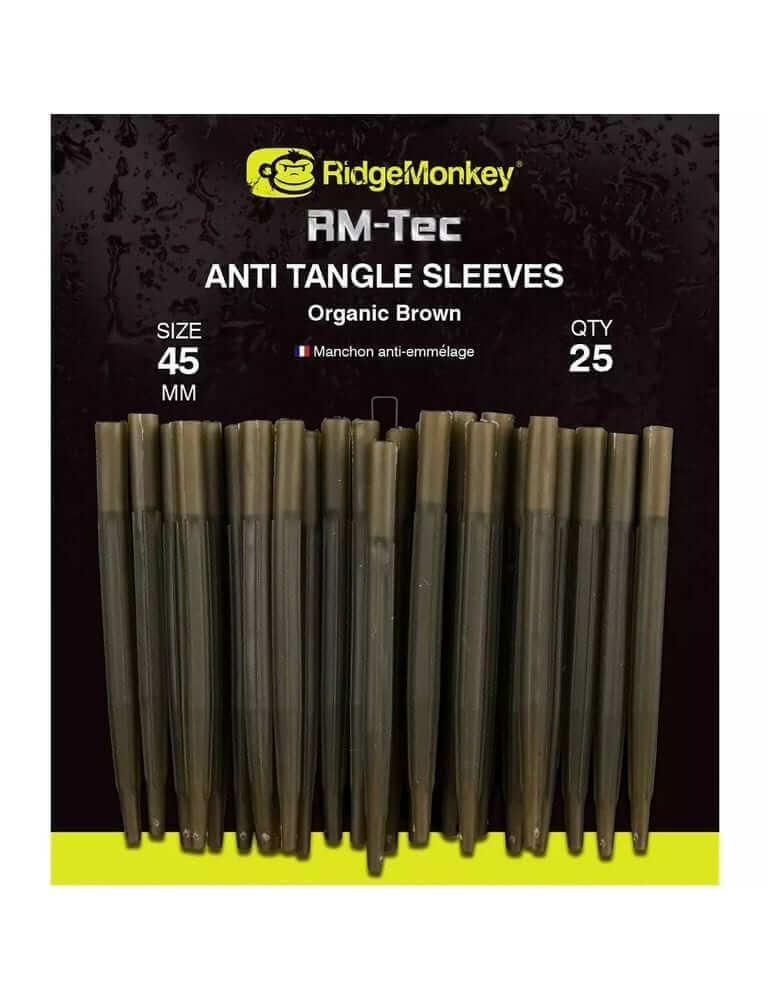 Anti tangle Ridge Monkey marrón 45 mm - Tienda Carpfishing