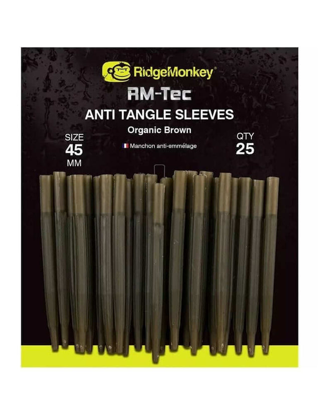 Anti tangle Ridge Monkey marrón 45 mm - Tienda Carpfishing