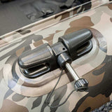 Barca Raptor 230 X - Wide Dark Camo con suelo de aluminio - Tienda Carpfishing