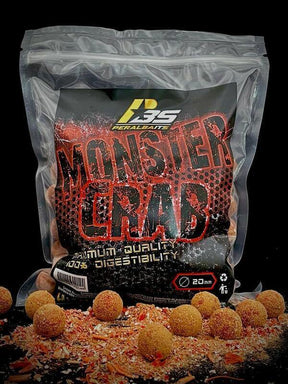 Boilies Peralbaits Monster Crab 20 mm - Tienda Carpfishing