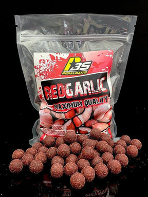 Boilies Peralbaits Red Garlic 20 mm - Tienda Carpfishing