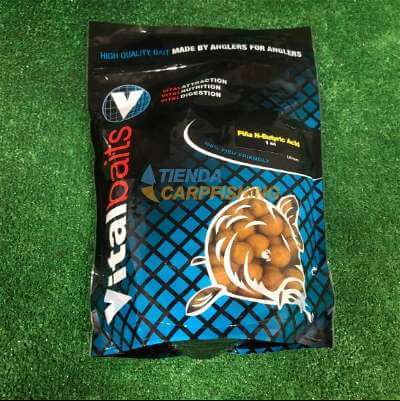 Boilies Vitalbaits Piña 18 mm - Tienda Carpfishing