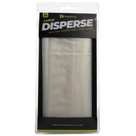 Bolsas de PVA Ridge Monkey L 85x150mm - Tienda Carpfishing