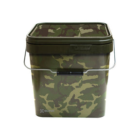 Cubo Sonik Square Camo 5 Litros - Tienda Carpfishing