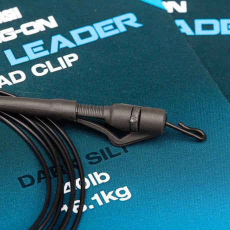 Fused Leader Lead Clip Nash Negro - Tienda Carpfishing