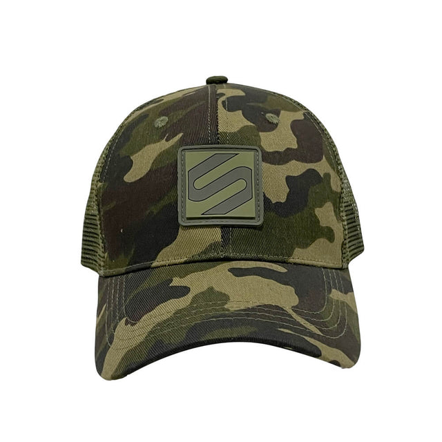 Gorra Sonik Trucker Camo Verde - Tienda Carpfishing