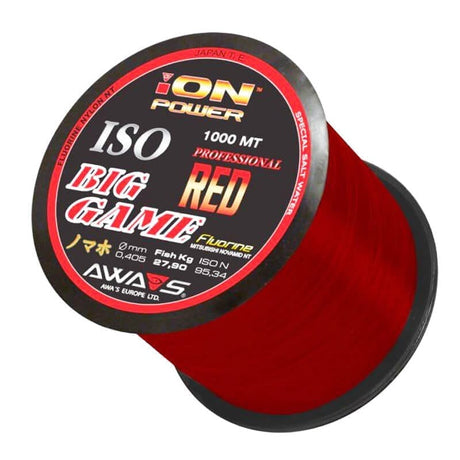 Hilo Awa - Shima Big Game Rojo 1000 m - Tienda Carpfishing