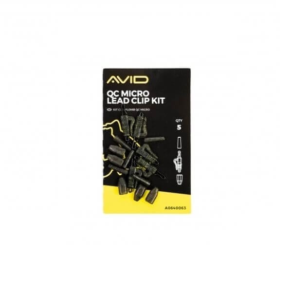 Kit Micro Lead Clip Avid Carp - Tienda Carpfishing
