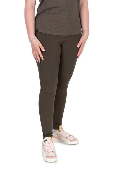 Leggins Mujer Fox WC Verdes - Tienda Carpfishing