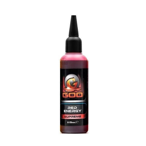 Líquido Korda Goo Red Energy Supreme 115 ml - Tienda Carpfishing
