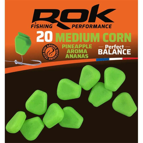 Maíz Rok Fishing Perfect Balance Piña Verde M - Tienda Carpfishing