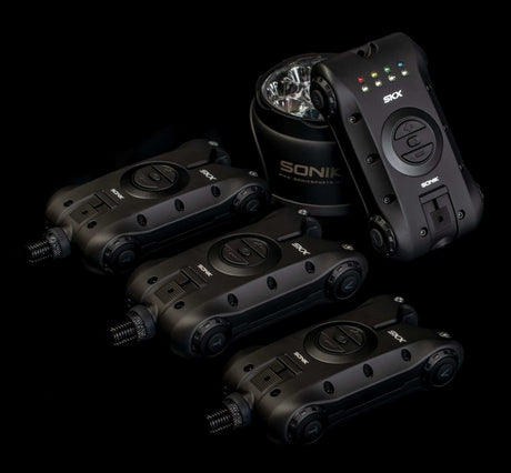 Maletín de alarmas 3+1 Sonik SKX - Tienda Carpfishing