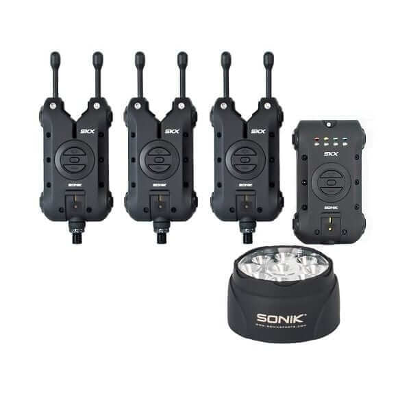 Maletín de alarmas 3+1 Sonik SKX - Tienda Carpfishing