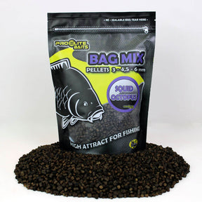 Micro Pellets Pro Elite Baits Squid Octopus 3, 4, 6 mm - Tienda Carpfishing