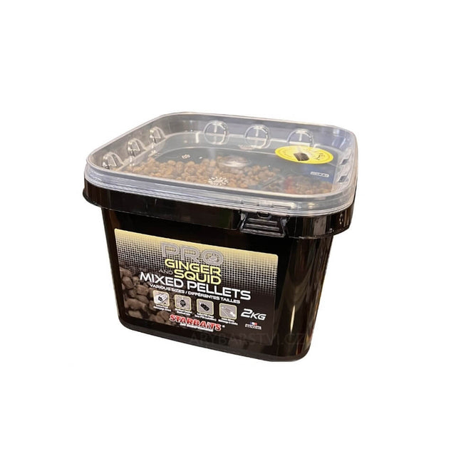 Mix Pellets Starbaits Pro Ginger Squid - Tienda Carpfishing