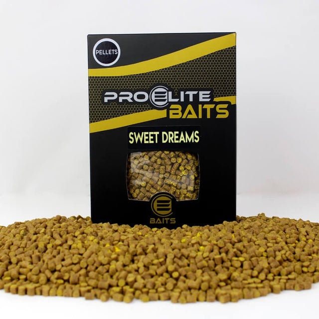 Pellets Pro Elite Baits Gold Sweet Dreams 6 mm - Tienda Carpfishing