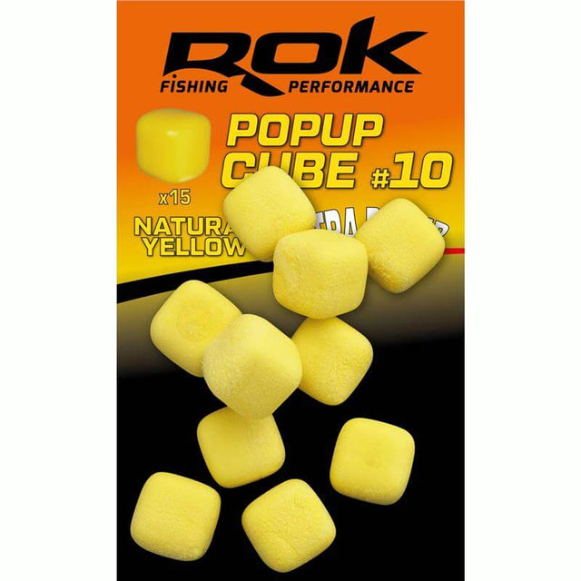 Pop up Cube Rok Fishing Amarillo 10 - Tienda Carpfishing