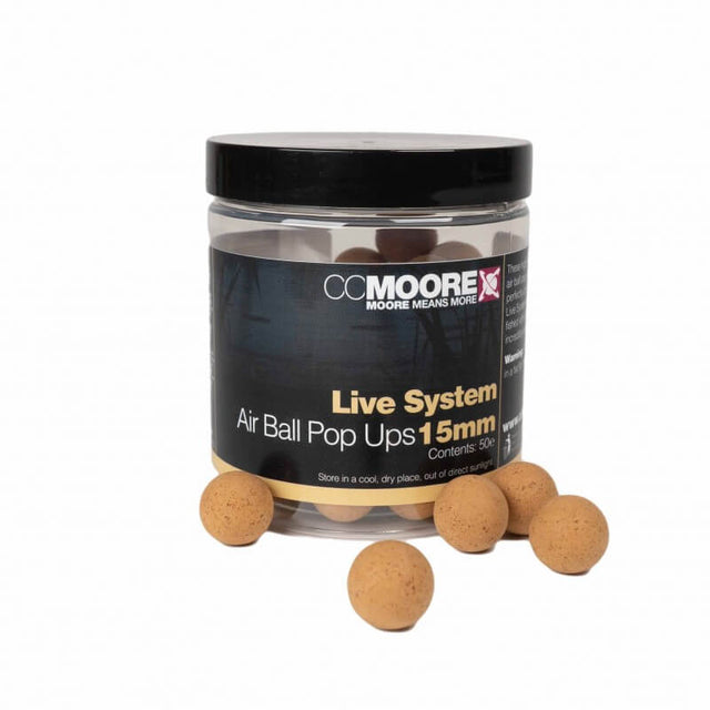 Pop ups Ccmoore Live System 15 mm - Tienda Carpfishing