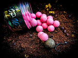 Pop Ups Pro Elite Baits Gold Antartic Krill Rosa 14 mm - Tienda Carpfishing