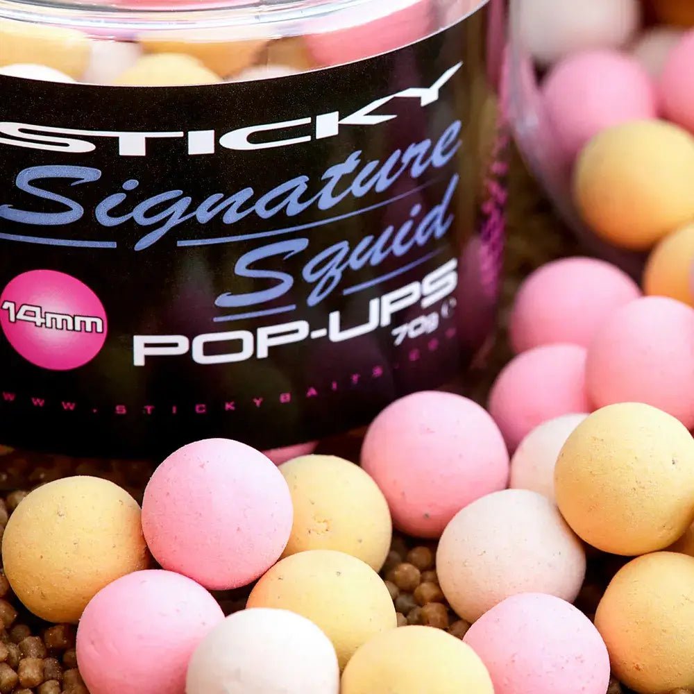 Pop Ups Sticky Signature Squid 14 mm - Tienda Carpfishing