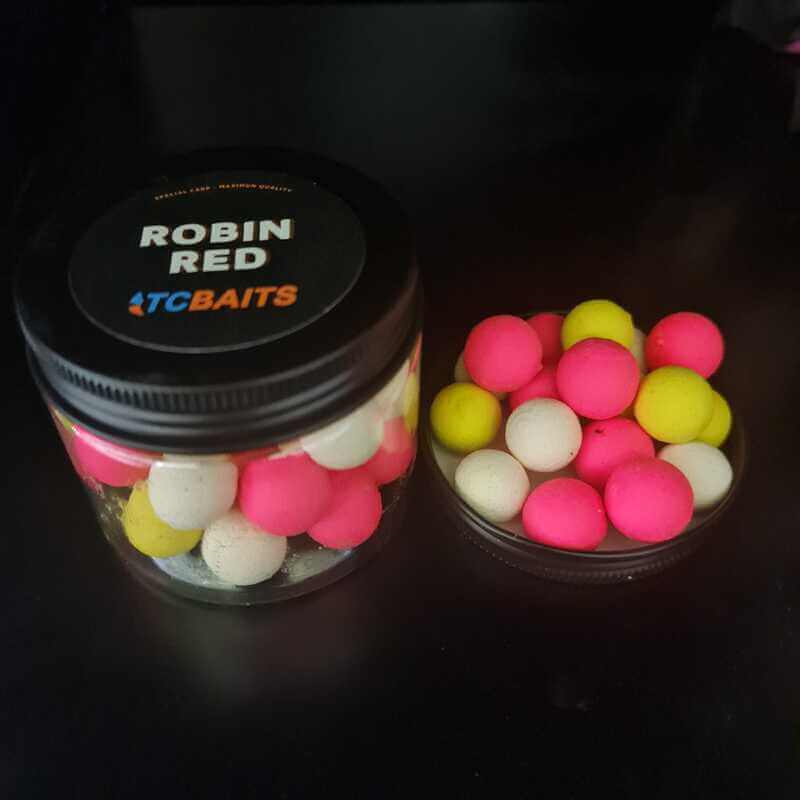 Pop ups TC Baits Robin Red 14 - 15 mm - Tienda Carpfishing