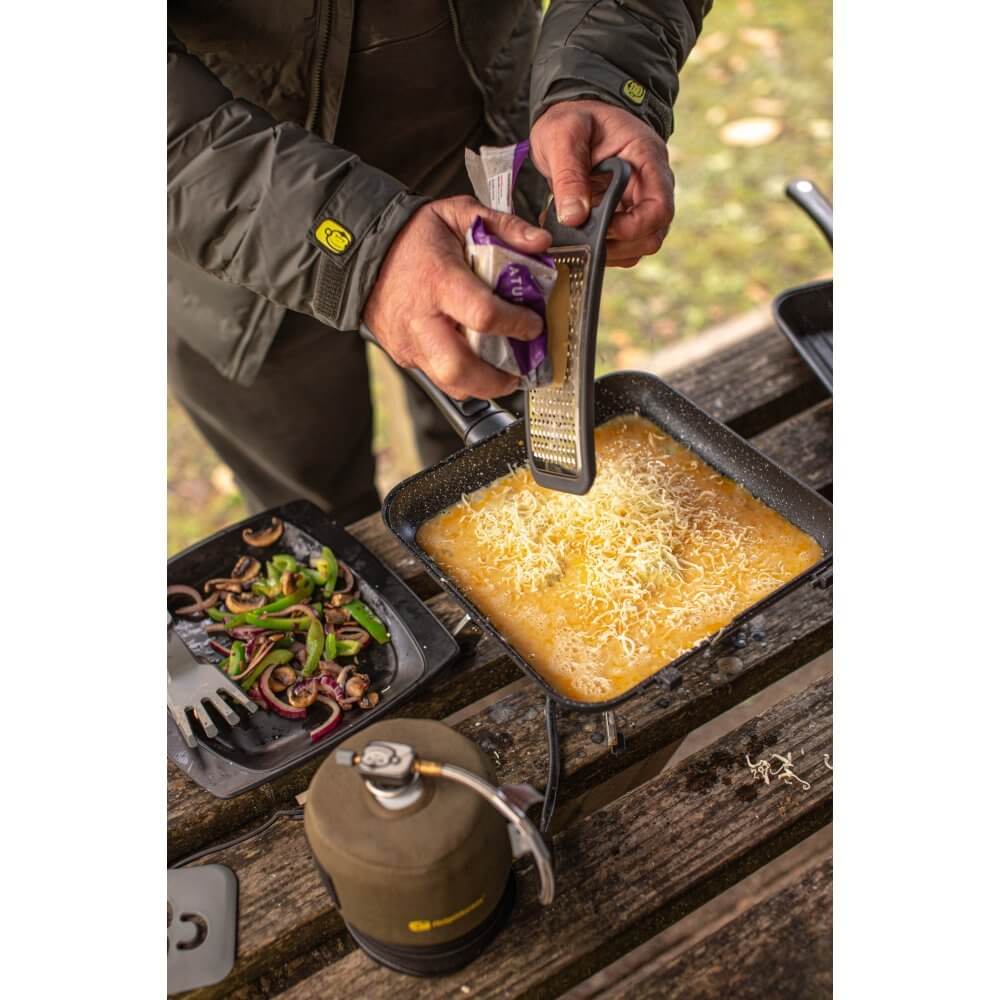 Sartén Ridge Monkey Pan - Griddle Connect Granite XXL - Tienda Carpfishing