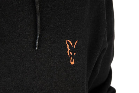 Sudadera Fox Collection Negra y Naranja - Tienda Carpfishing