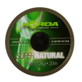 Trenzado Korda Super Natural verde 18 lb / 20 m - Tienda Carpfishing