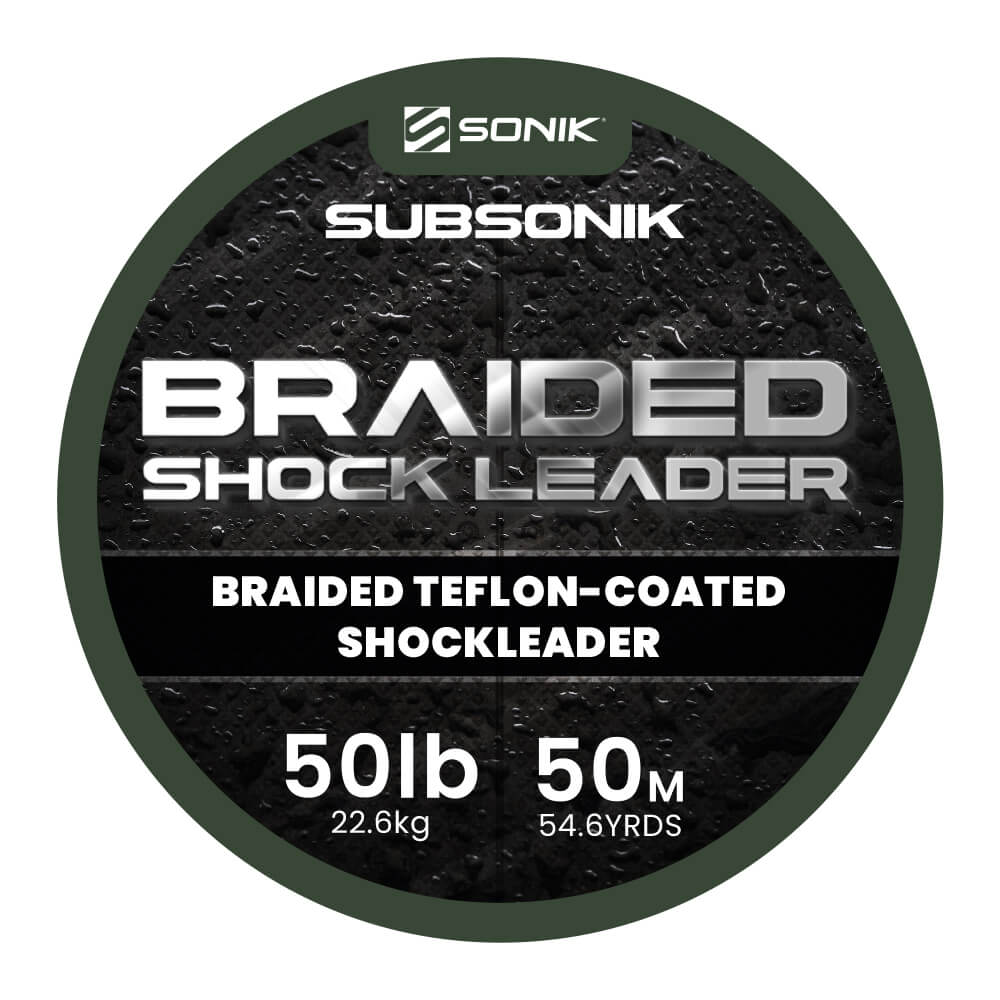 Trenzado Sonik Subsonik Shock 50 m - Tienda Carpfishing